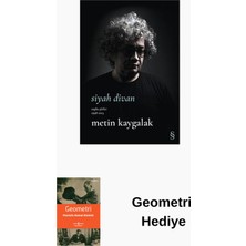 Everest Yayınları Siyah Divan - Toplu Şiirler 1998 - 2013 + Geometri Hediye