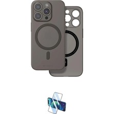 Teknoparkx Ieg™ Iphone 16 Pro Kılıf Çekirdek Klasik - Siyah 3D Antistatik Seramik Nano Ekran Koruyucu Tk