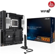 Asus Pro Ws TRX50 Sage Wıfı Ddr5 Ecc Pcıe 4.0 TRX50 Atx