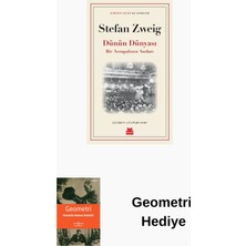 Kırmızı Kedi Yayınevi Dünün Dünyası - Bir Avrupalının Anıları + Geometri Hediye