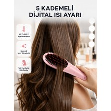 Uravas Store Seramik Plakalı Elektrikli Saç Düzleştirici – Hızlı Isınma, Uzun Kablo, 25W–39W Güç - Lisinya