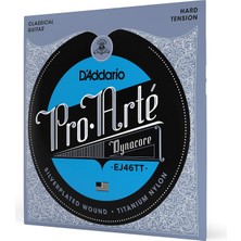 D'Addario Daddario EJ46TT Klasik Gitar Tel Seti, Pro-Arte, Dynacore, Titaniu