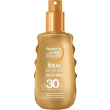 Garnier Ambre Solaire Ideal Bronzluk Güneş Koruyucu Sprey SPF30 150ML