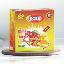 Elitse Koza Tek Içimlik Elma & Tarçın Aromalı Toz Içecek 40'lı