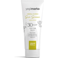 Yeşilmarka Filtered Sun Screen 30 Spf Güneş Koruyucu Krem