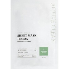 VILLAGE11FACTORY Village 11 Factory Sheet Mask Lemon 23 gr – Limon Maskesi