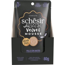 Schesir After Tavuk ile Ördek Mus Yetişkin Kedi Pouch 80G