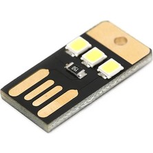 Sanec USB LED Lamba Modülü Mini Çok Ince LED Işık Kamp Gece Lambası