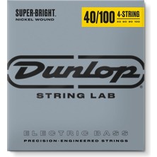 Jim Dunlop DBSBN40100 Nickel 4 Telli Bas Gitar Teli (40-100)