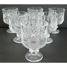 Mithra Life 6 Lı Kristal Kahve Yanı Bardak MIT1016