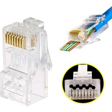 TRK Link Trklink TRK-EZ-RJ45-Ş RJ45 100'LÜ Konnektör