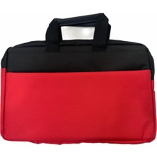 Hero Uyumlu El ve Omuz Laptop Notebook Tablet Çantası 11'' 12'' 13 14 15.6''ınch Inc Çantası Kırmızı (Kır
