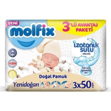 Molfix Yenidoğan Izotonik Sulu Islak Havlu 150 Yaprak