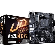 Gigabyte Gıgabyte Anakart Amd Am4 Matx A520M K V2 1.0