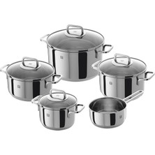 Zwilling Quadro 18/10 Paslanmaz Çelik, 5 Parça Tencere Seti