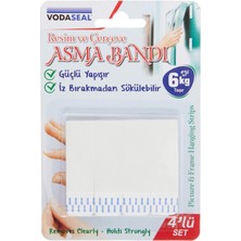 Vodaseal 53.01.082 Resimli Çerçeve 4'lü Cırt Bant
