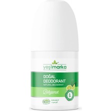 Yeşilmarka Doğal Deodorant- Bergamot- Terlemeyi Değil Ter Kokusunu Engelleyin- Çocuk ve Yetişkin Içi