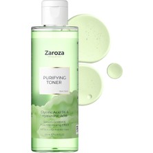 Zaroza Arındırıcı  Gözenek Sıkılaştırıcı Yeşil Tonik Glycolic Asit  Hyaluronic Asit 200 ml