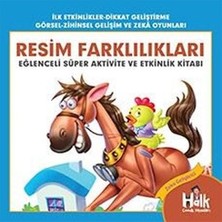 Halk Kitabevi Resim Farklılıkları: Eğlenceli Süper Aktivite ve Etkinlik Kitabı