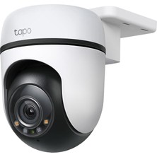Tapo C510W, Dış Mekan Wi-Fi Güvenlik Kamerası, Hareket Tespit/takibi, 360°, IP65 Su Geçirmez, Renkli