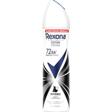 Rexona Kadın Sprey Deodorant Invisible Beyaz Iz Sarı Leke Karşıtı 150 ml