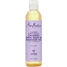 Shea Moisture Lavender  Wild Orchid Banyo, Vücut ve Masaj Yağı 237ML
