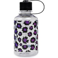 Nalgene Sustain Bpa Içermeyen Su Şişesi,%50 Plastik Atıktan, 473 Ml, Dar Ağız, Gökkuşağı Çita, 16 Oz