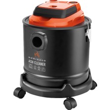 Somineco 1200W Çok Amaçlı Elektrikli Kül Temizleme Süpürgesi 18 L Metal Hazne–şömine & Soba & Mangal&pelet