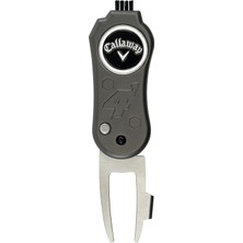 Callaway 4'ü 1 Arada Bıçak Divot Onarım Aracı - Siyah Anahtar Bıçağı 4 Fonksiyonlu Golf Divot Aracı