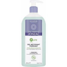 Jonzac Pure Akneye Eğilimli Yağlı Ciltler Için Organik Cilt Temizleme Jeli 400 ml