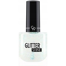 Golden Rose Glitter Shine Nail Lacquer No: 203 - Işıltılı ve Simli Parlak Oje