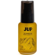 Jup 100% Saf Soğuk Sıkım Tatlı Badem Yağı/cilt ve Saç Bakım Yağı 50 ml