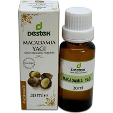 Hero Destek Macadamia/cadı Fındığı Yağı (Soğuk Pres) 20 ml