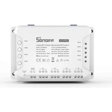 Sonoff 4ch Pro R3 Wi-Fi Akıllı Anahtar 4 Kanal Din Ray Montaj Ev Otomasyonu, Kendinden Kilitleme/kil