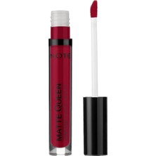 Note Cosmetics Matte Queen Lipstick 17 Lady Dancer Kalıcı Likit Ruj, Kırmızı