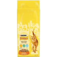 Friskies Yetişkin Kediler Için Kümes Hayvanlı Kuru Mama 15 kg