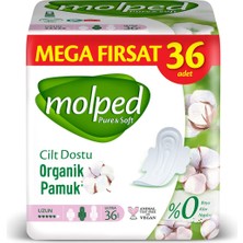 Molped Puresoft Ultra Hijyenik Ped Uzun Mega Fırsat 36 Adet