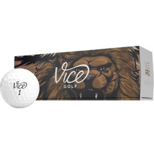 Vice Golf Pro Beyaz Topları (Tek Kollu (3 Topu))