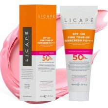 Licape Yüksek Korumalı Pink Güneş Kremi – Spf 50 Renk Tonu Eşitleyici ve Aydınlatıcı Yüz Güneş Kremi