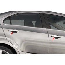 Hero Btm Otomotiv (176) Krom Kapı Kolu 4 Kapı P.çelik 2009 Üzeri Chevrolet Cruze Sedan-Hb ile Uyumlu