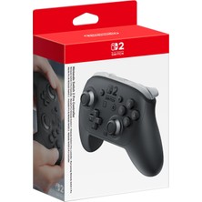 Nıntendo Swıtch 2 Pro Oyun Kumandası (Nintendo Türkiye CD Media Distribütör Garantili)