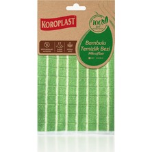 Koroplast Mikrofiber Bambu Temizlik Bezi Tekli, Hızlı Kurulama  Ekstra Sıvı Emici, Uzun Ömürlü Temiz