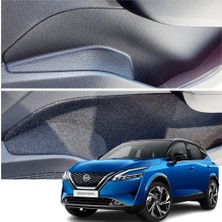 Hero Nissan Qashqai J12 Araç Içi Konfor Seti Kapı Içi Bardaklık Konsol Koruma Kaydırmaz Kumaş Organizer I