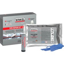 Hero Pro Epoksi Boru Tamir Kiti – Sıhhi Tesisat Su Kaçakları ve Çatlak Borularda Hızlı Onarım (5cm x 3,5m