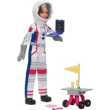 Barbie Deluxe Kariyer Bebek - Astronot Barbie Deluxe Kariyer Bebek - Astronot, Tekerlekli Keşif Arac
