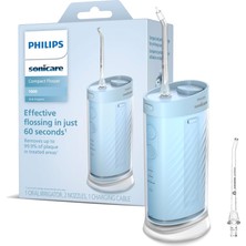 Philips Sonicare Kompakt Ağız Duşu, 3 Modlu, 200ML Su Hazneli, USB Şarjlı, 360° Başlık, Titreşim ve