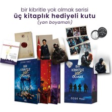 Bir Kibritle Yok Olmak Serisi - Üç Kitaplık Hediyeli Kutu (Ciltli - Yan Boyamalı)