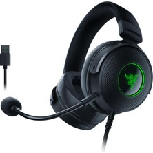 Razer Kraken V3 Hypersense USB Oyun Kulaklığı, Dokunma Teknolojisi: Triforce Titanium 50 mm Sürücü,