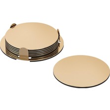 Ikea Glattis Bardak Altlığı, Tutucu, Pirinç, 16 cm