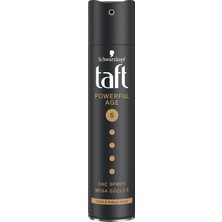 Taft Powerful Age (Ince ve Zayıflamış Saçlar Için) Sprey 250 ml